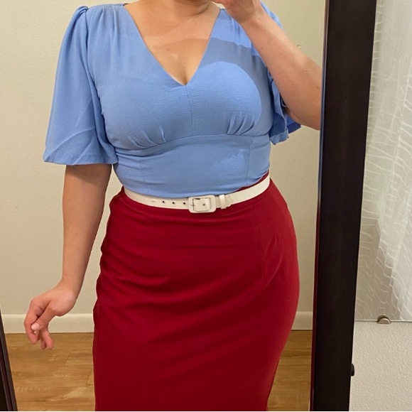 Viva Top (Baby Blue) - Picture 9 of 10